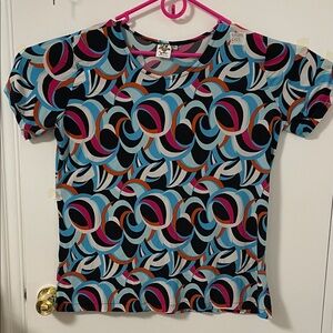 Colorful Geometric Women's Blouse